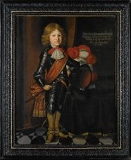 Niemieckie Portret Fryderyka Wilhelma III, Księcia Sachsen-Altenburg (1657-1672), w wieku lat 5