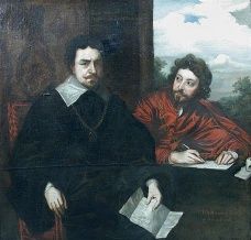 Malarstwo Portret Thomasa Wentwortha, 1. hrabiego Strafford, i jego sekretarza Sir Philipa Mainwaringa
