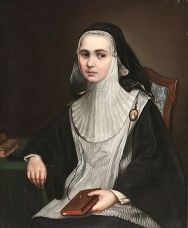 Hiszpańskie Portret zakonnicy