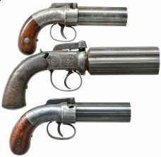 3 pistolety wiązkowe